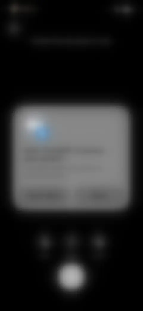 Locked screen preview