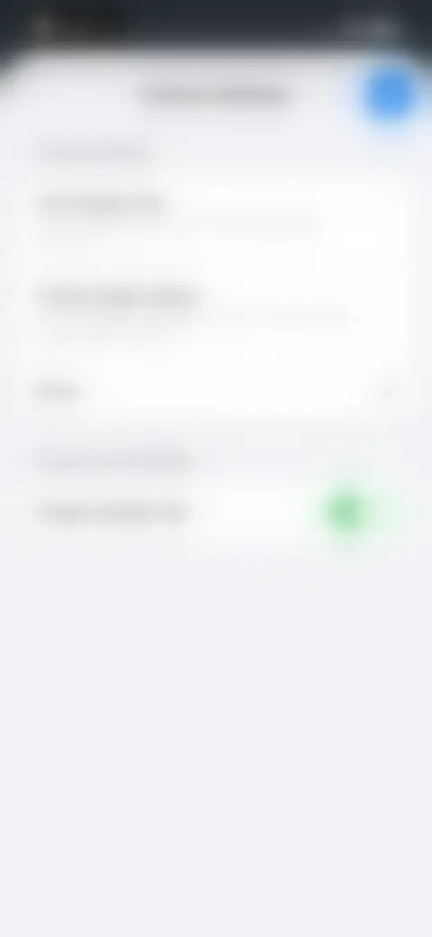 Locked screen preview