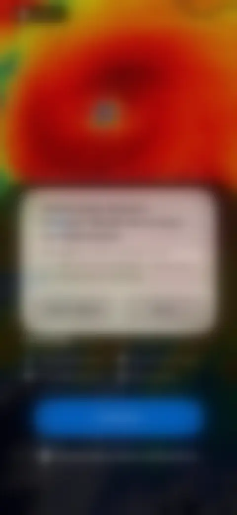 Locked screen preview