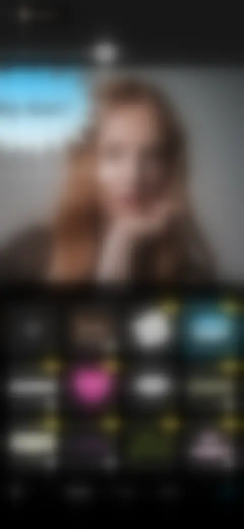 Locked screen preview
