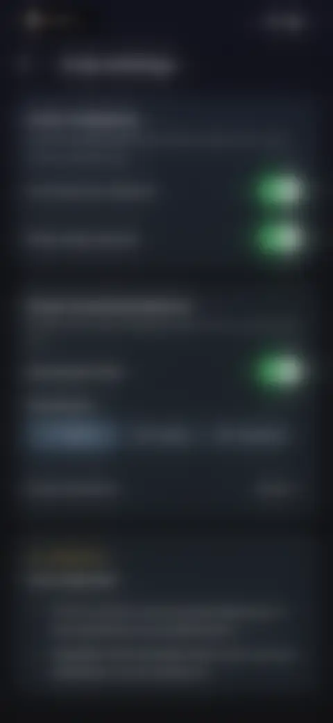Locked screen preview