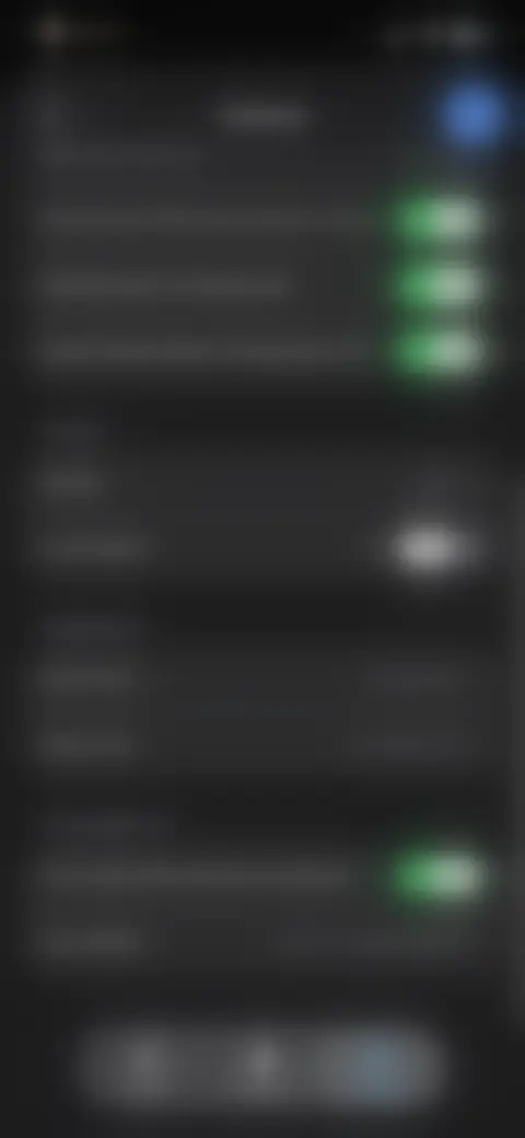 Locked screen preview