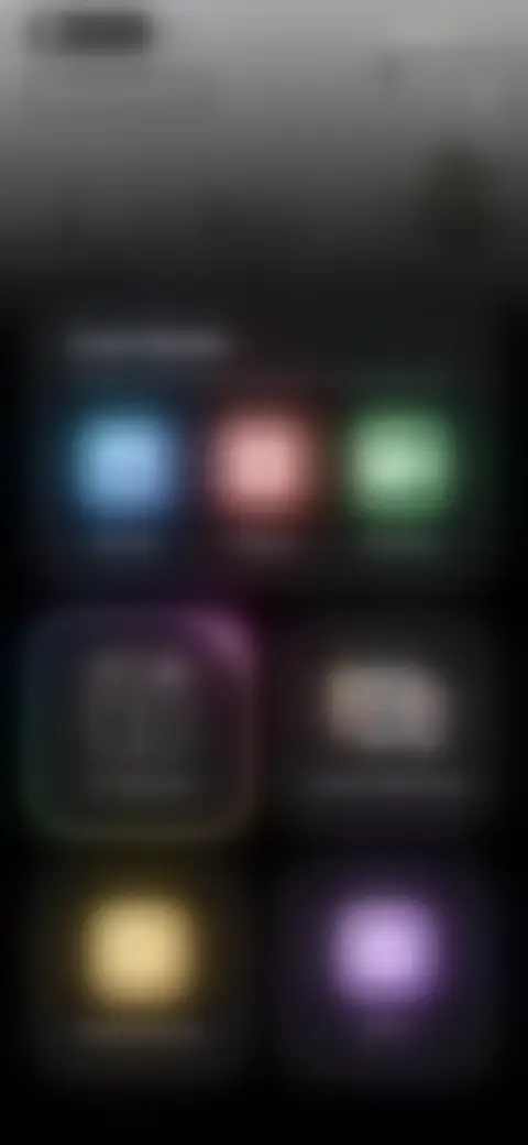 Locked screen preview