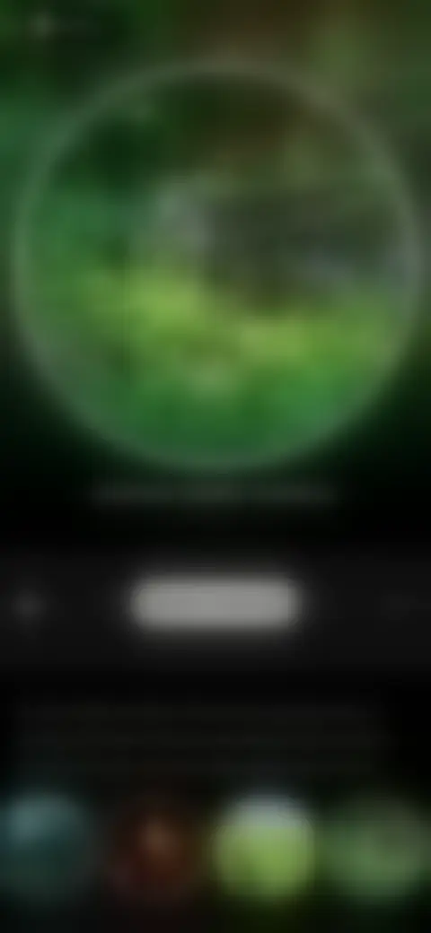 Locked screen preview