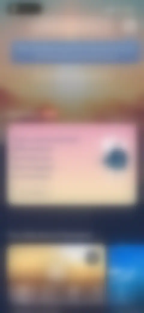 Locked screen preview