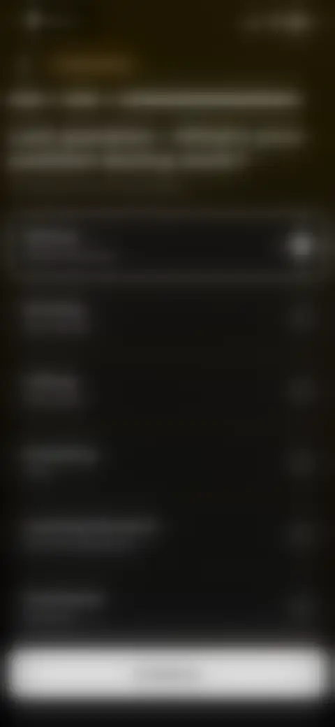 Locked screen preview