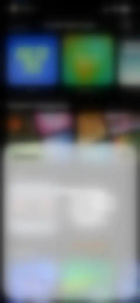 Locked screen preview