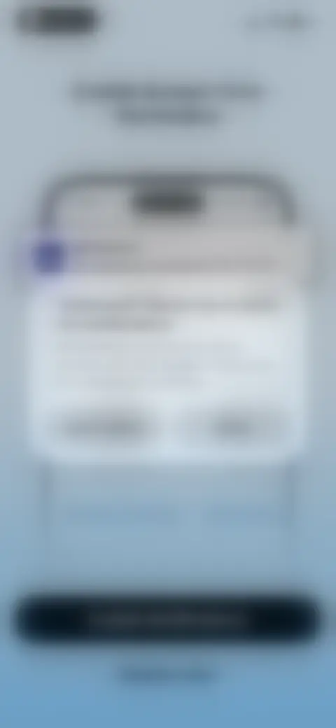Locked screen preview
