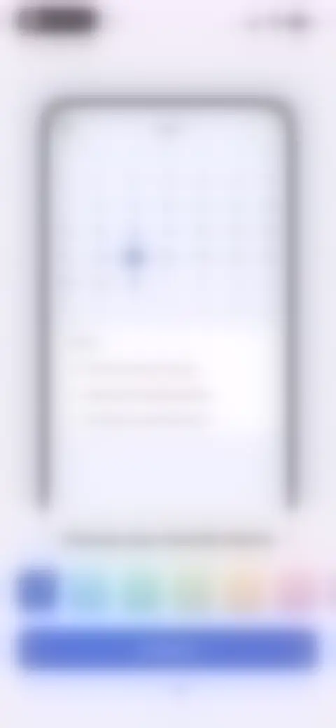 Locked screen preview